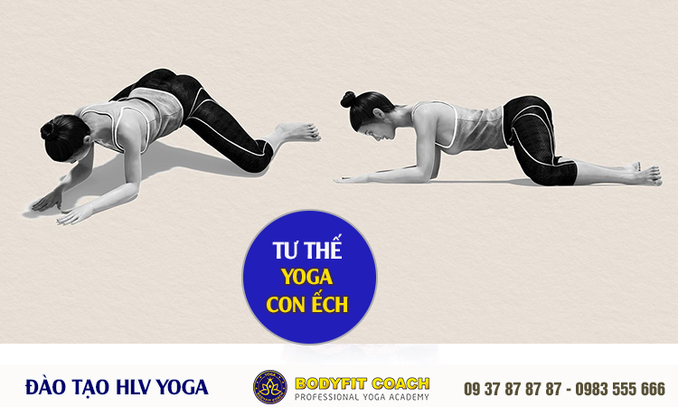 Tư thế con ếch trong yoga